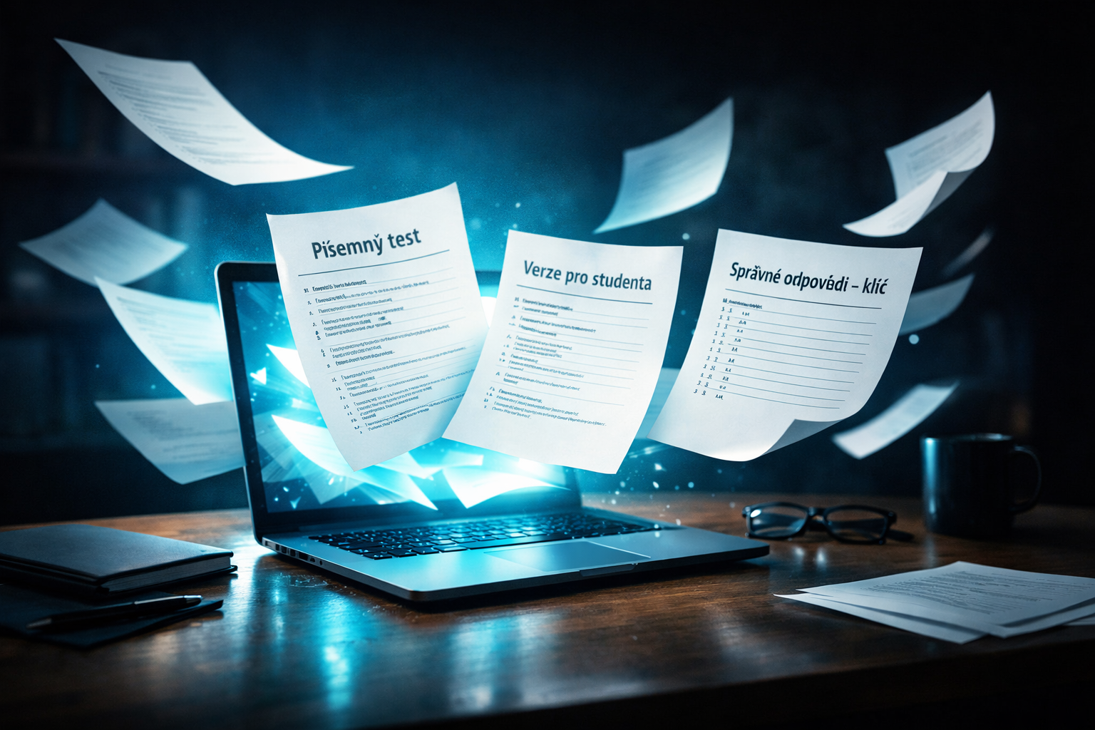 Ukázka testu ve Wordu